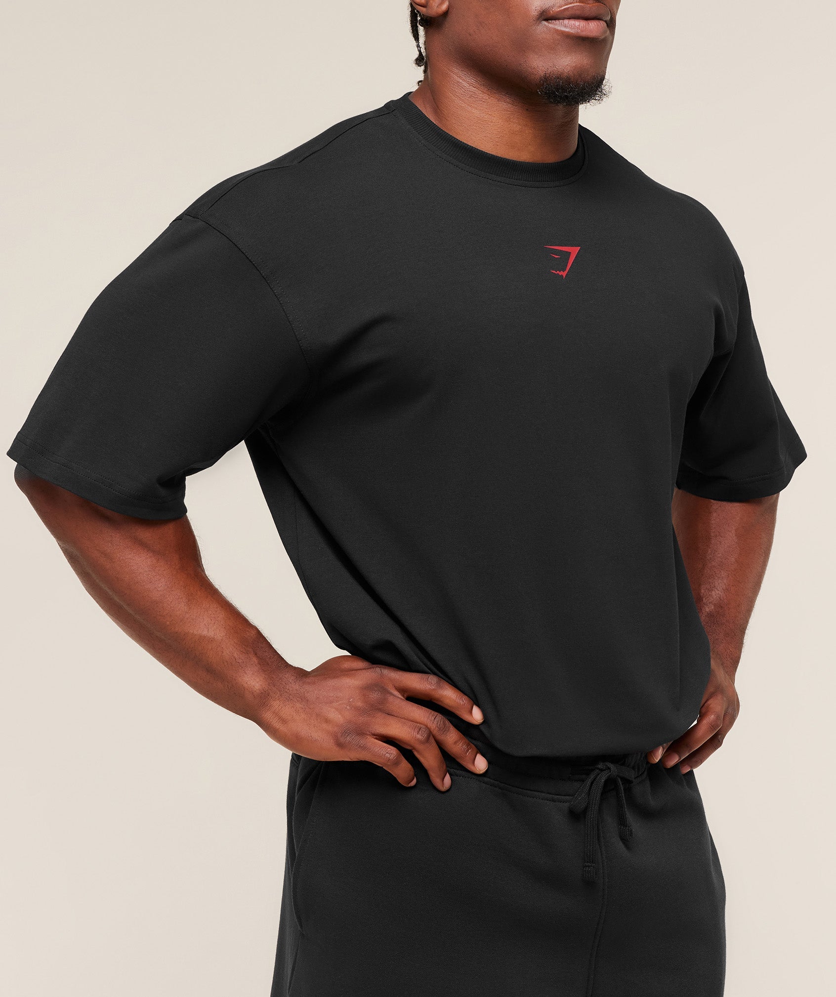 Power T-Shirt - Black/Conditioning Red — imagem 7