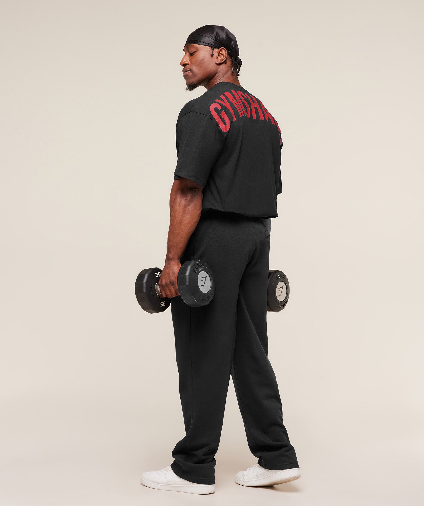 Power T-Shirt - Black/Conditioning Red — imagem 8