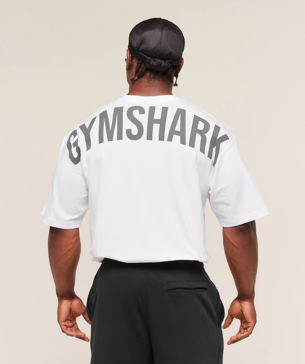 Power T-Shirt - White — imagem 1