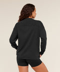 Power Washed Long Sleeve Top - Black/Acid Wash — imagem 1