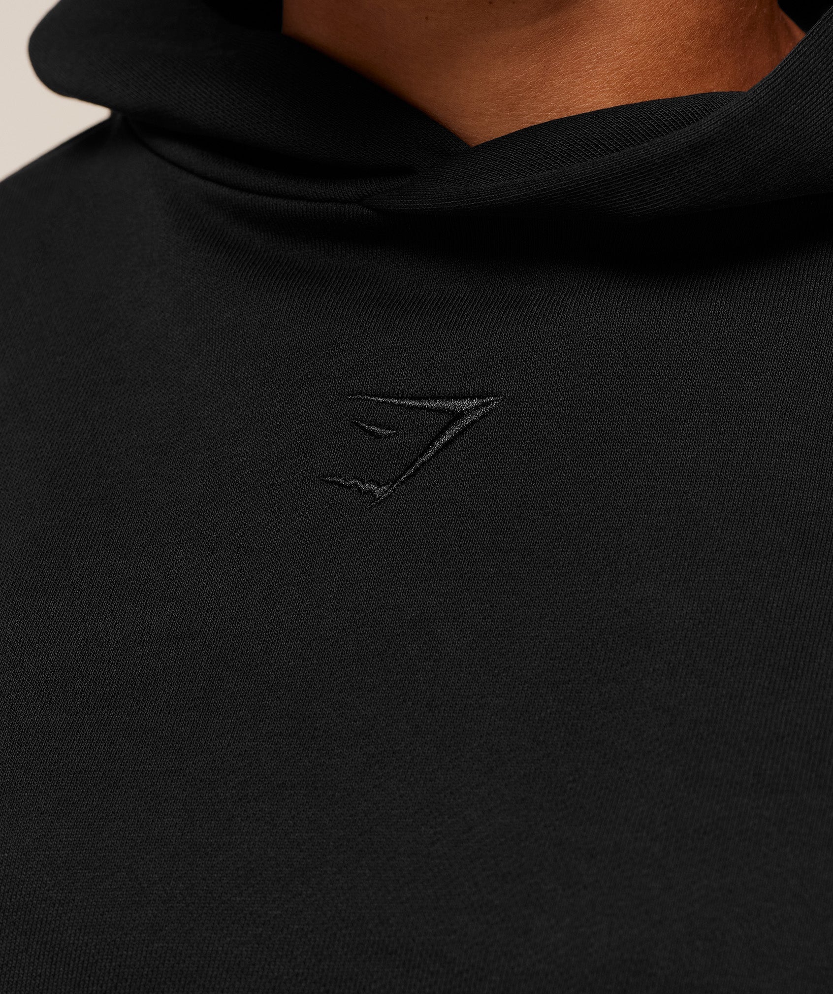 Power Washed Oversized Hoodie - Black/Acid Wash — imagem 6