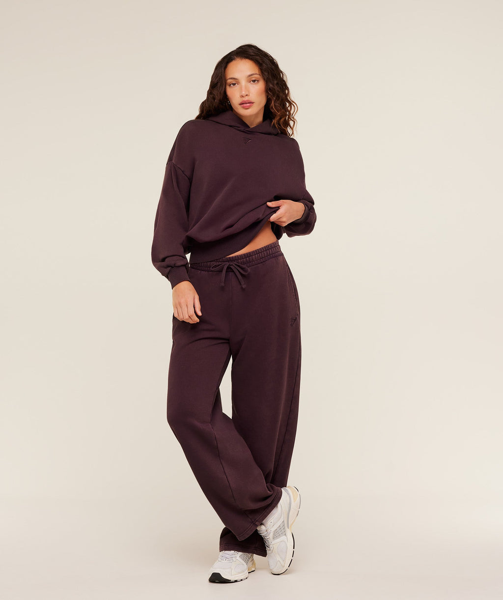 Power Washed Oversized Hoodie - Cherry Purple/Acid Wash — imagem 6
