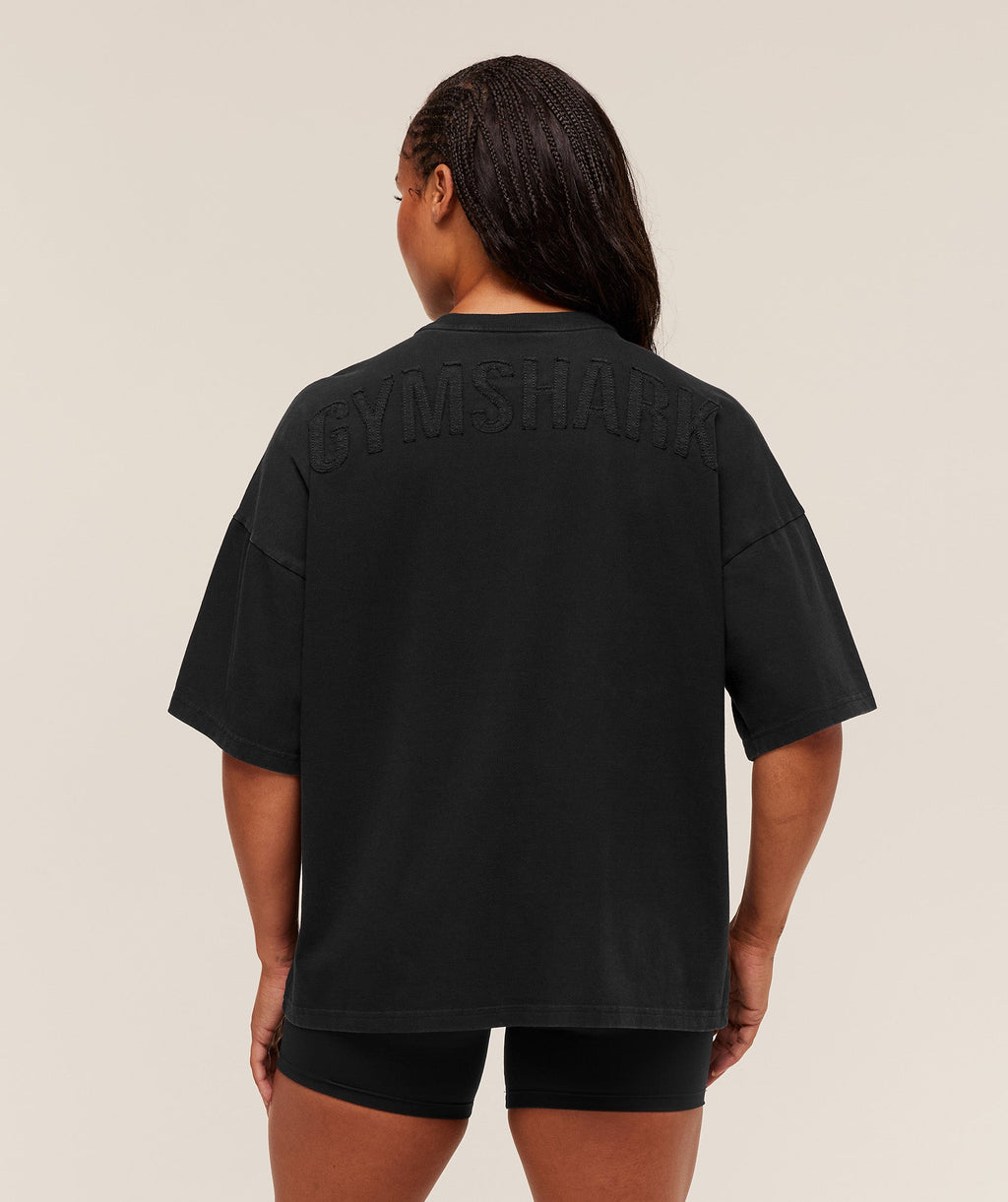 Camiseta Feminina Gymshark Power Washed Oversized