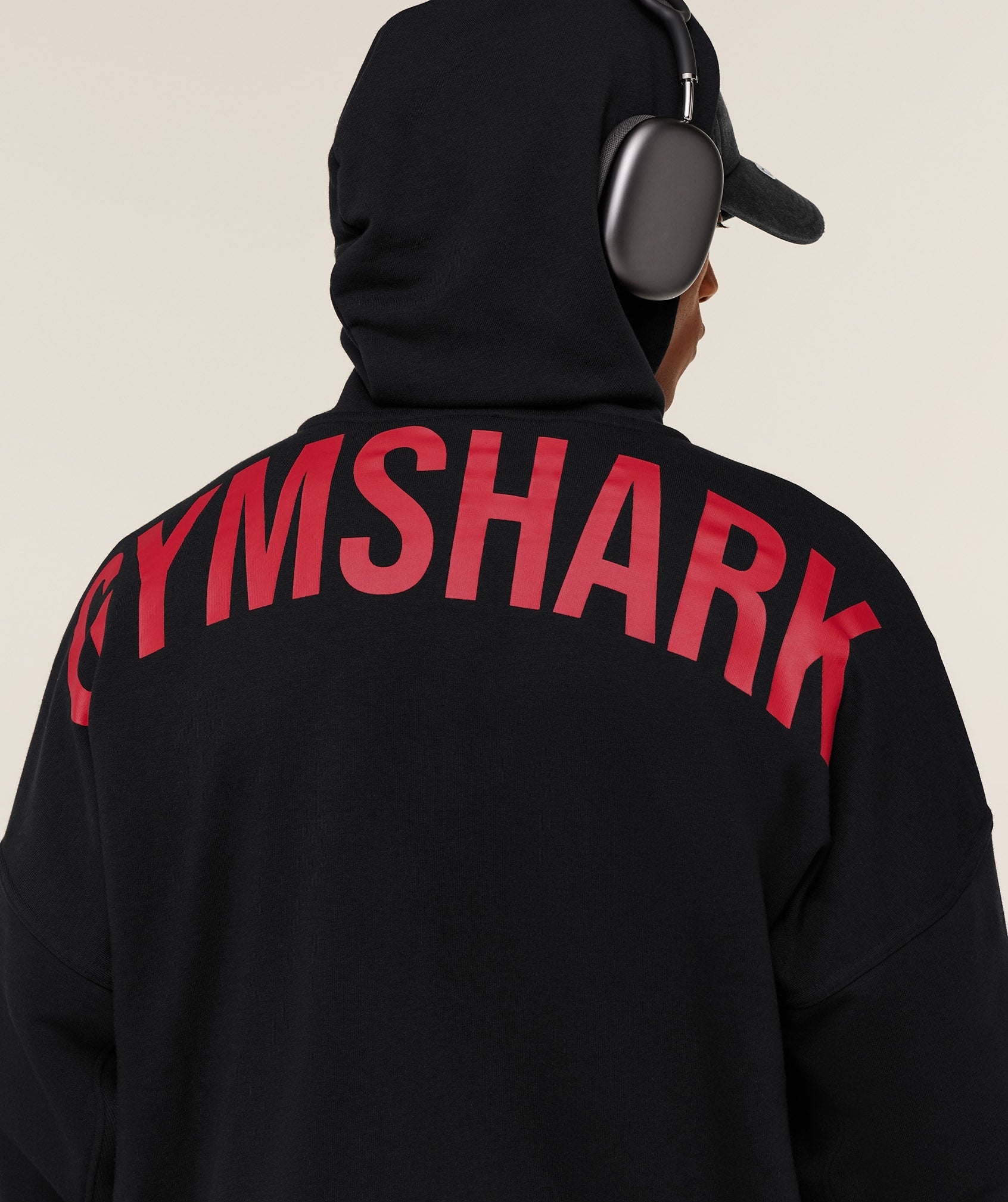 Power Zip Up Hoodie - Black/Conditioning Red — imagem 5