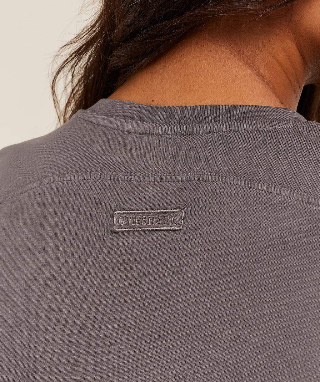 Pump Cover Structured Fleece Top - GS Cool Brown/WASH — imagem 6