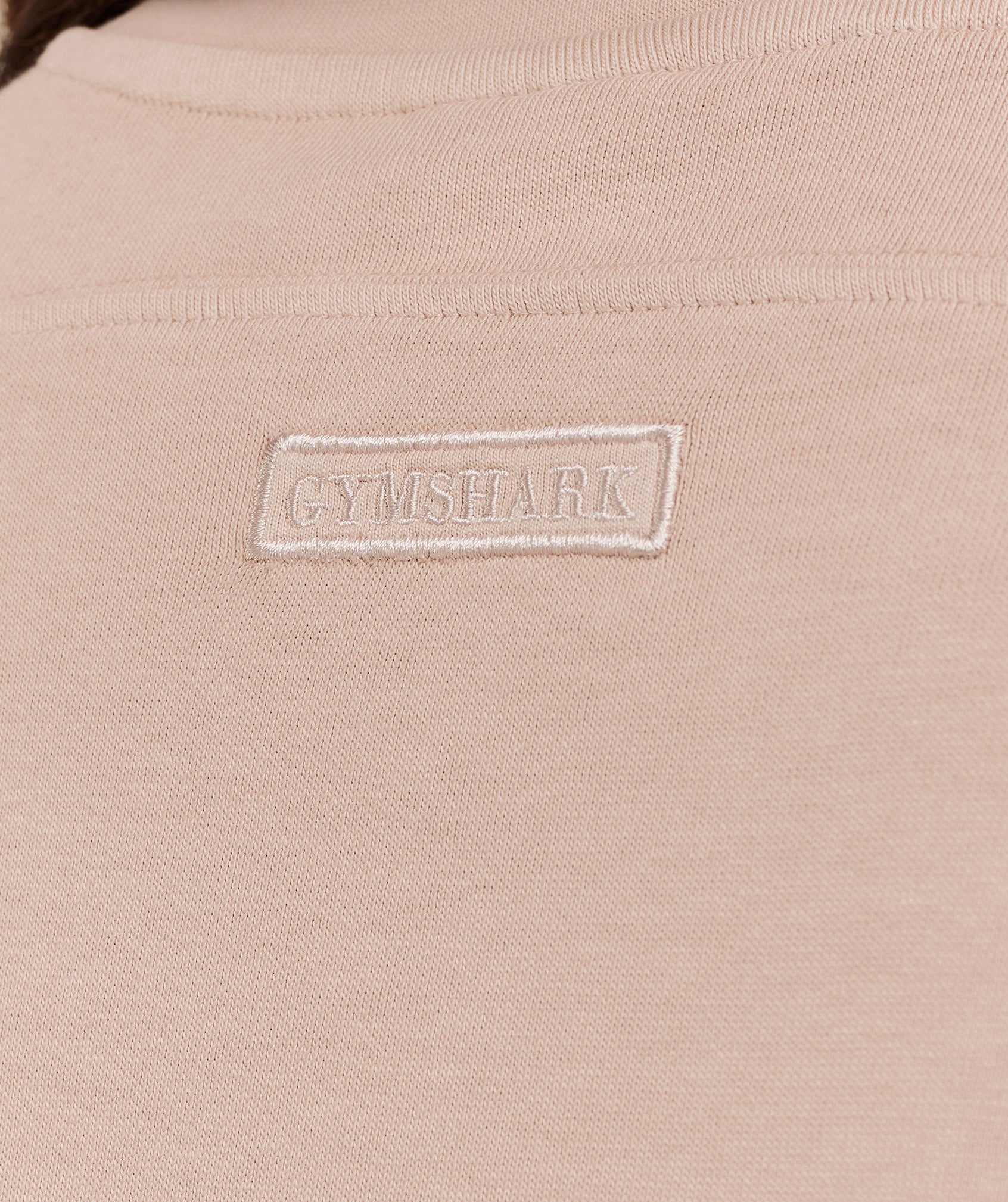 Pump Cover Structured Fleece Top - GS Dusk Pink/WASH — imagem 5