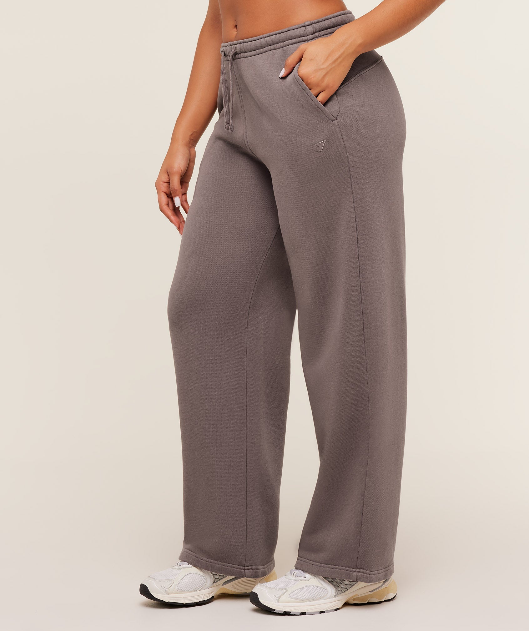 Pump Straight Leg Pants - GS Cool Brown/WASH — imagem 4