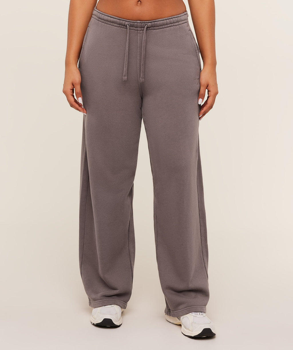 Pump Straight Leg Pants - GS Cool Brown/WASH — imagem 1