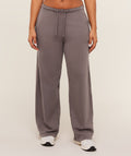 Pump Straight Leg Pants - GS Cool Brown/WASH — imagem 1