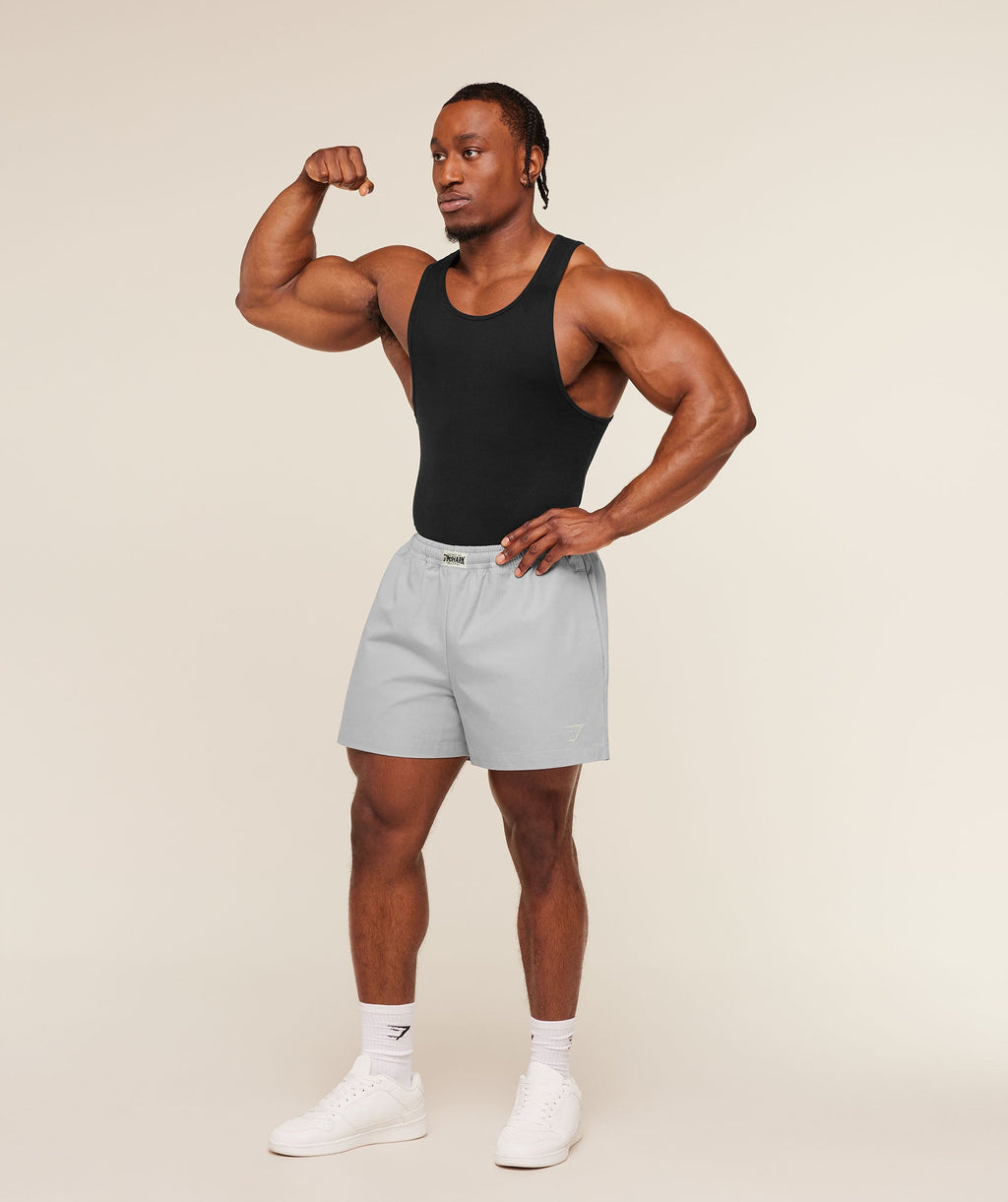 Pumper Shorts 5" - Stratus Grey — imagem 8