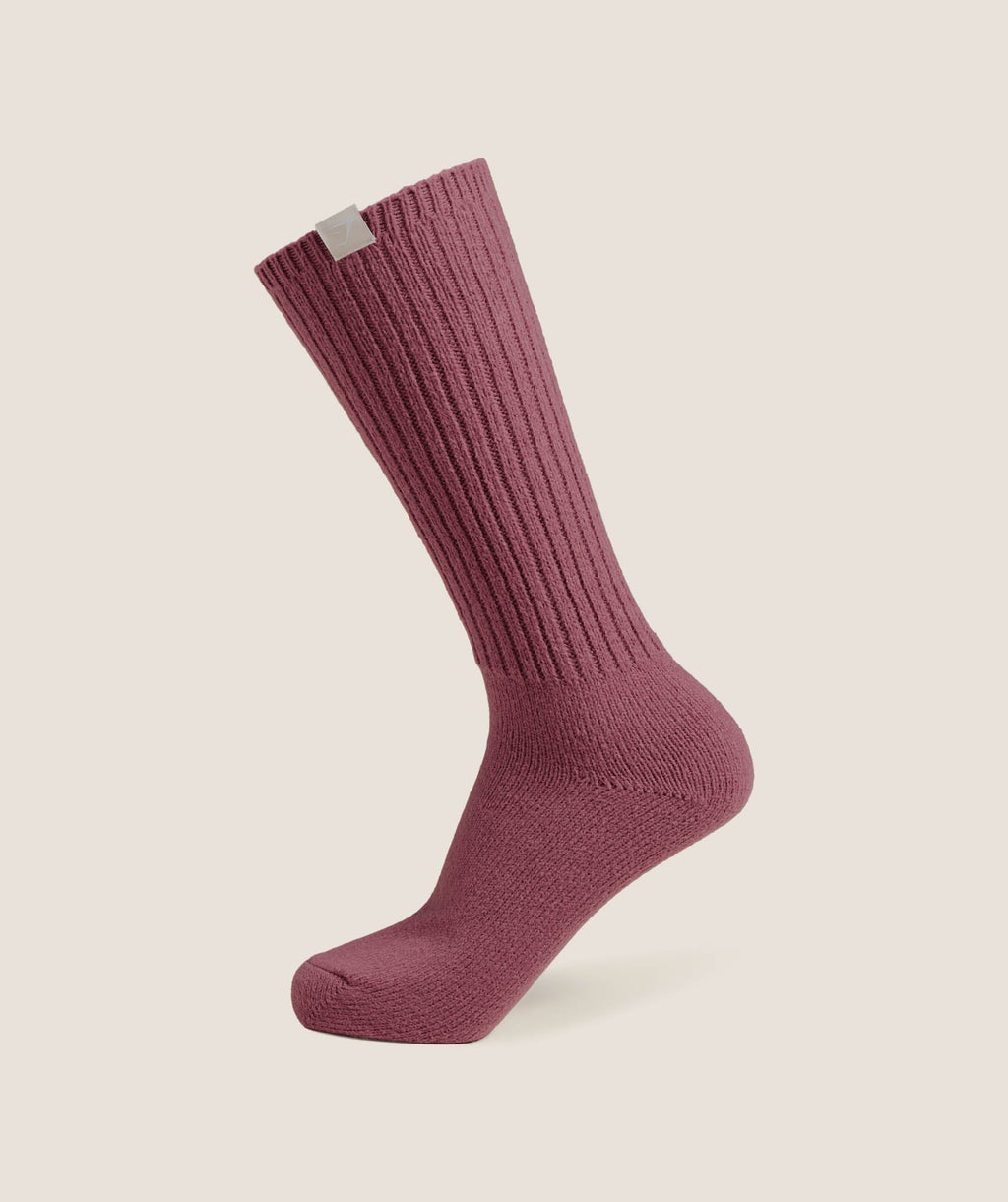 Comfy Rest Day Socks - Reset Pink — imagem 1