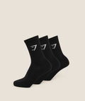 Crew Socks 3pk - GS Black — imagem 1