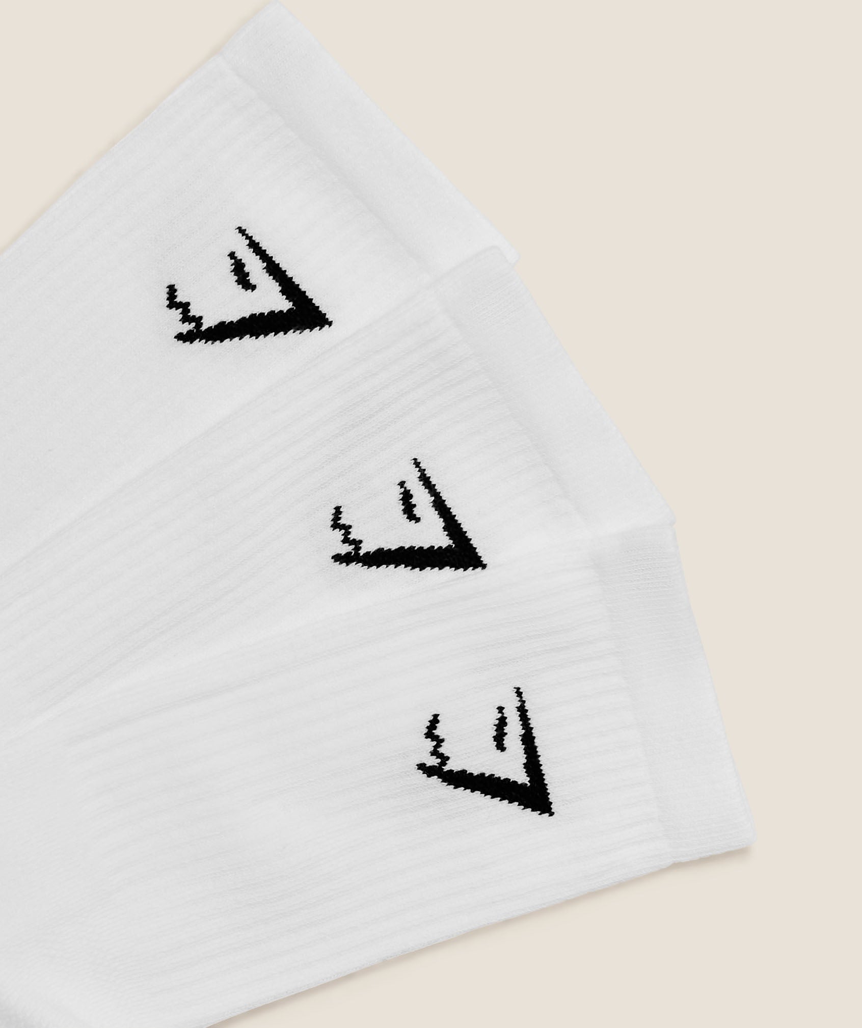 Crew Socks 3pk - GS White — imagem 2