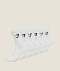 Crew Socks 6pk - GS White — imagem 1