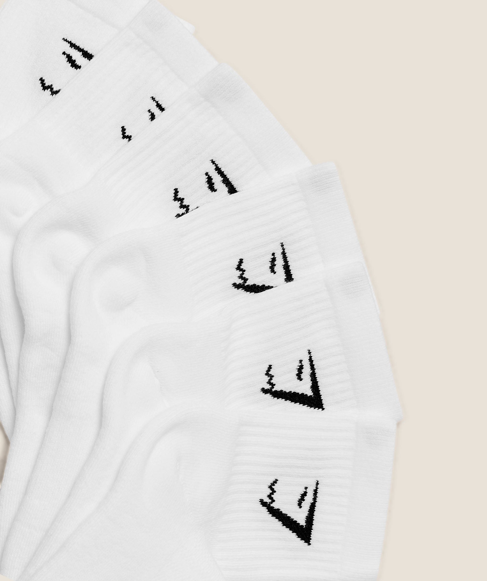 Midi Socks 6pk - GS White — imagem 2