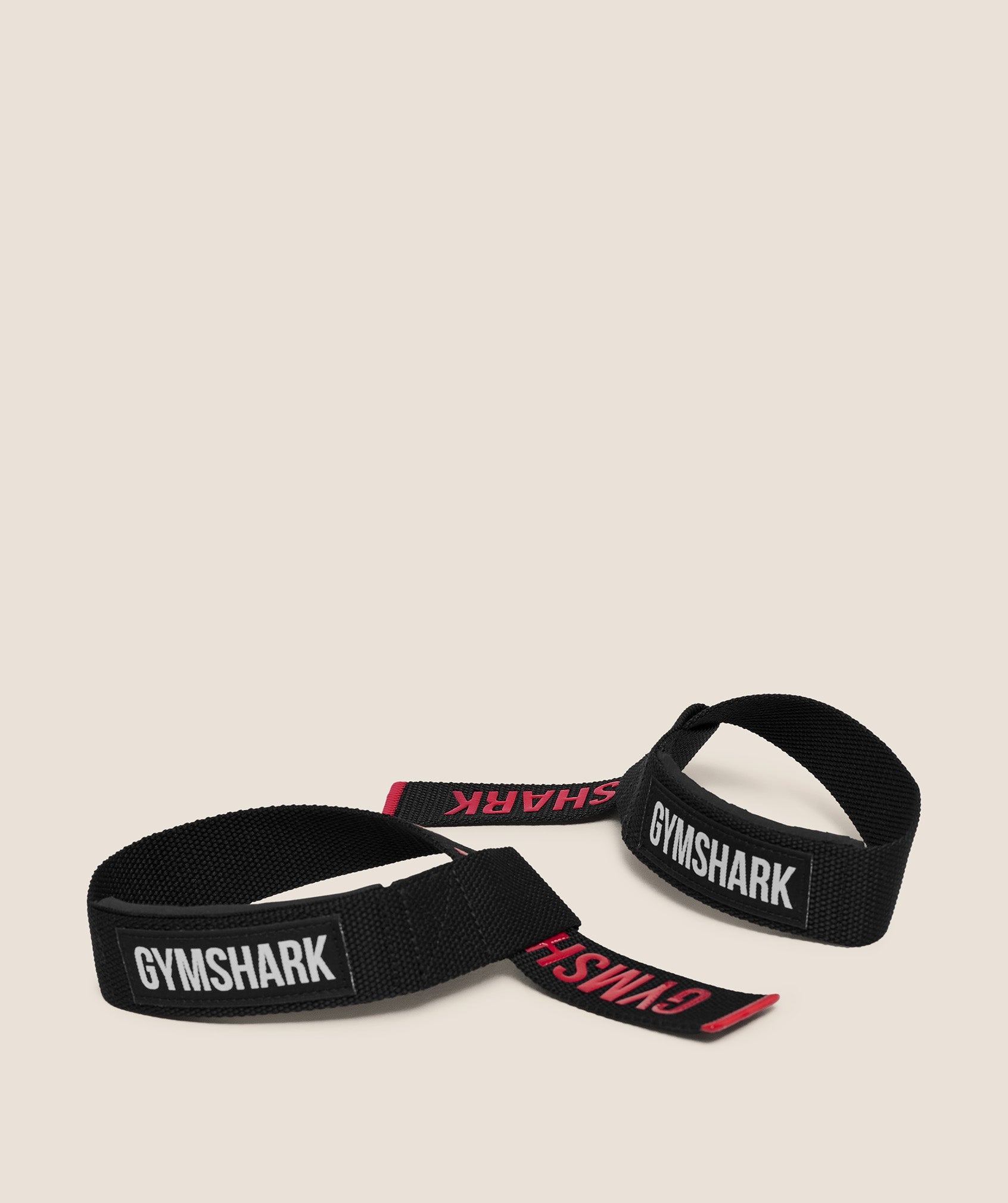 Silicone Lifting Straps - Black/Carmine Red — imagem 2