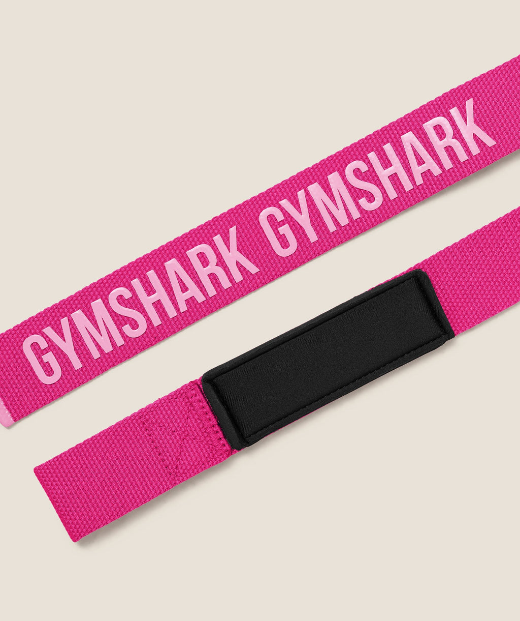 Silicone Lifting Straps - Super-Set Pink/Focus Pink — imagem 2