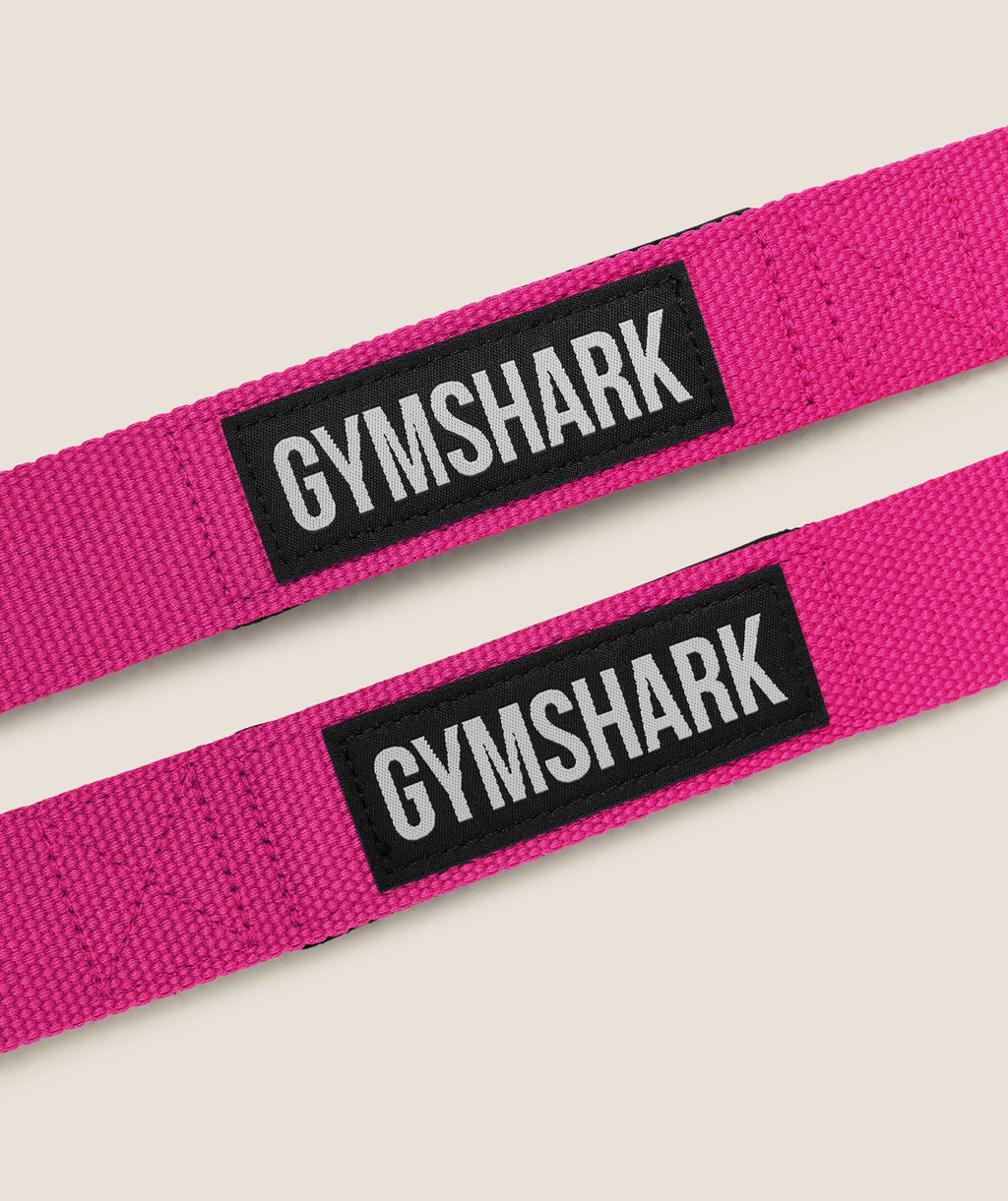 Silicone Lifting Straps - Super-Set Pink/Focus Pink — imagem 3