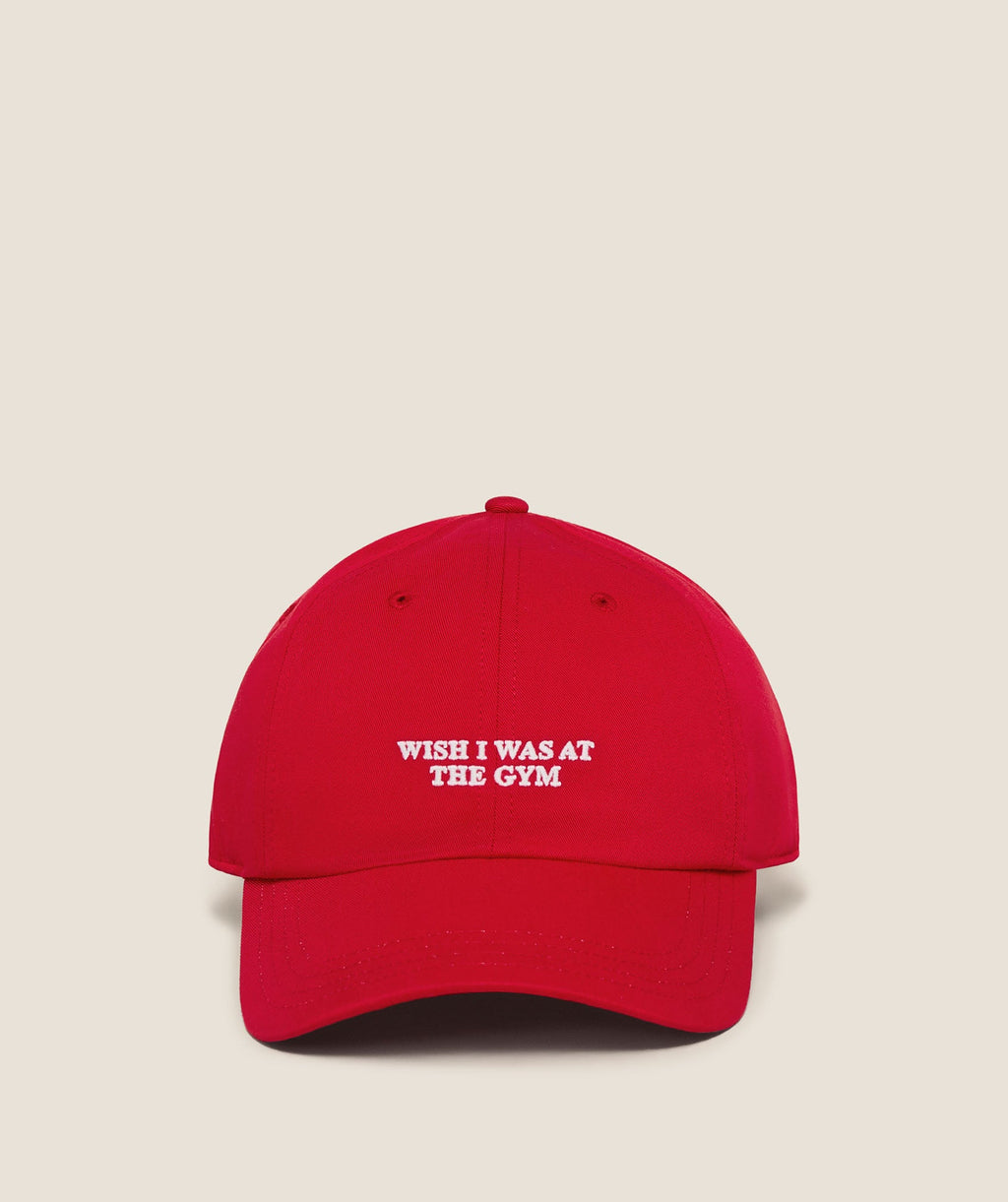 Slogan Cap - Carmine Red — imagem 1