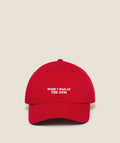 Slogan Cap - Carmine Red — imagem 1