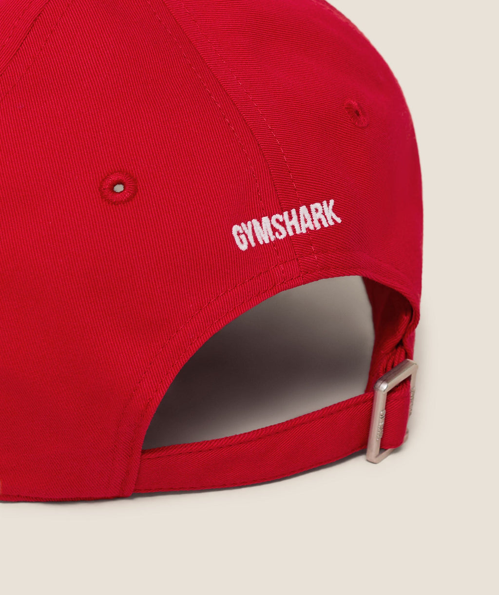 Slogan Cap - Carmine Red — imagem 4
