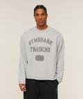 Re-Rack Crew Neck Pullover - Bros Soft Grey Marl — imagem 1