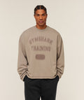 Re-Rack Crew Neck Pullover - Lifestyle Brown — imagem 1