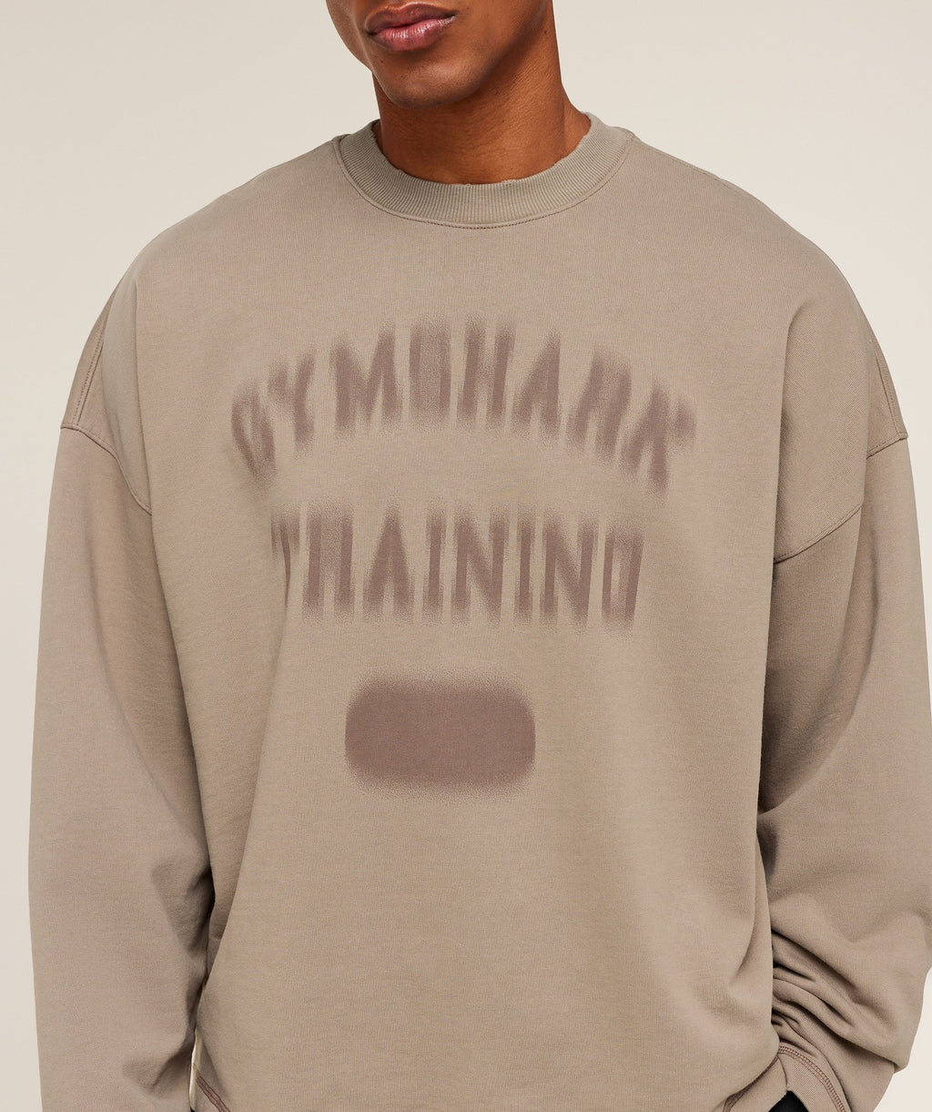 Re-Rack Crew Neck Pullover - Lifestyle Brown — imagem 5