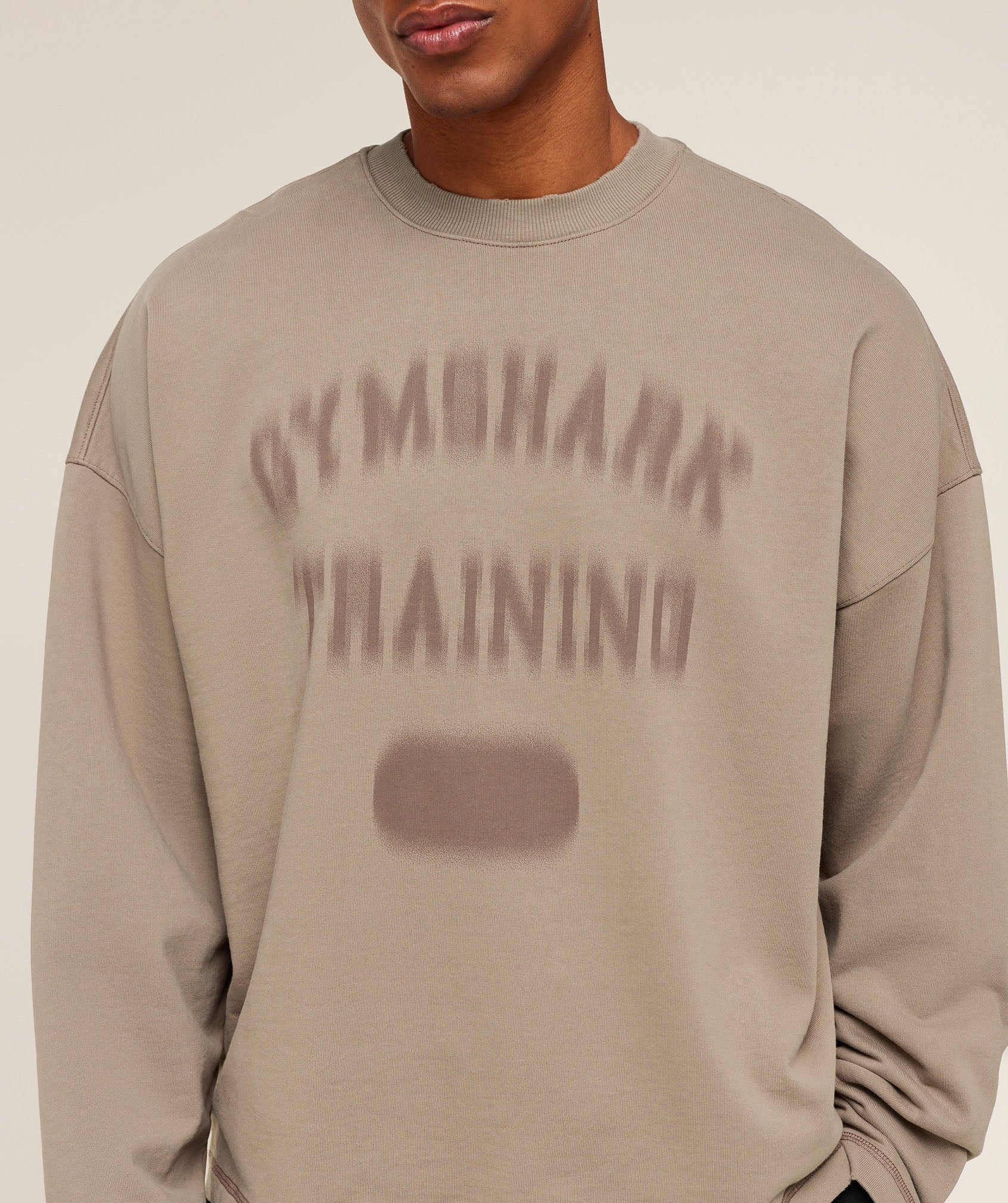 Re-Rack Crew Neck Pullover - Lifestyle Brown — imagem 5