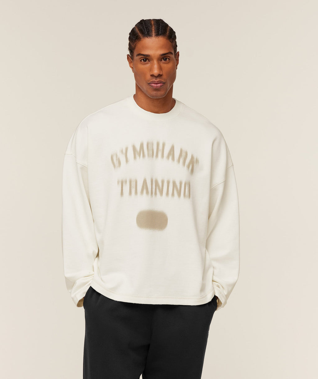 Re-Rack Crew Neck Pullover - GS Soft White — imagem 1