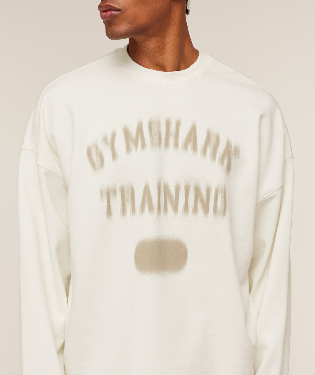 Re-Rack Crew Neck Pullover - GS Soft White — imagem 5