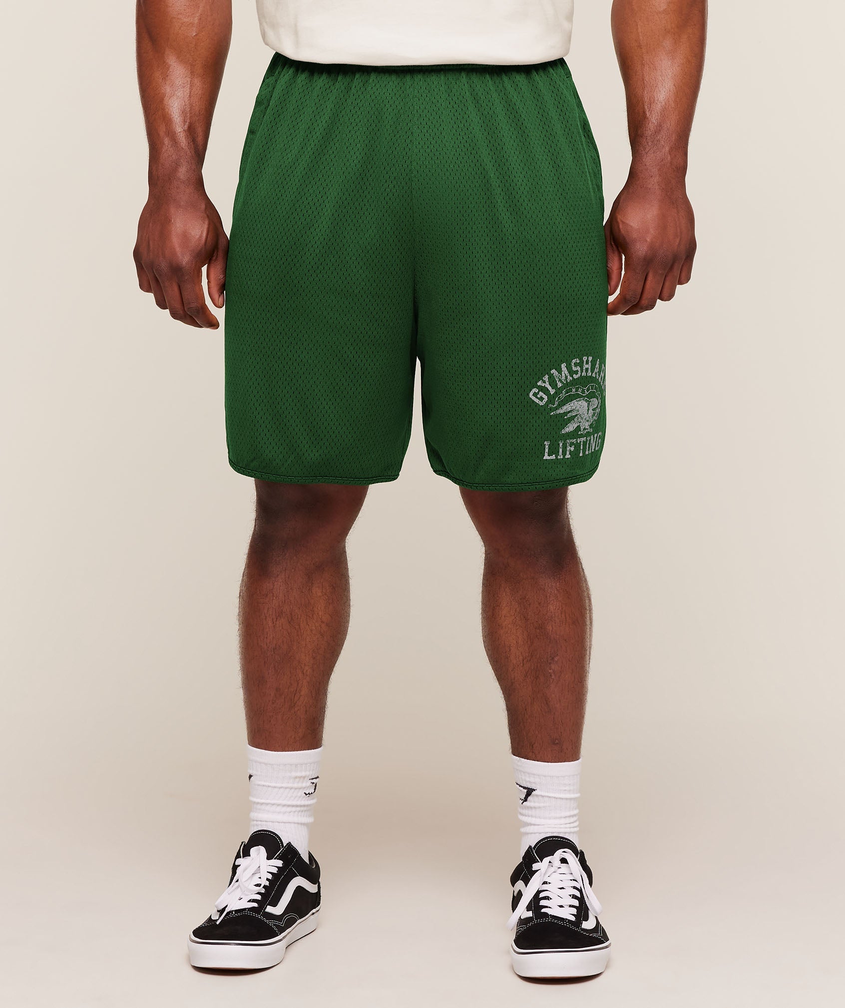 Collective Mesh Shorts - Athletic Green — imagem 1