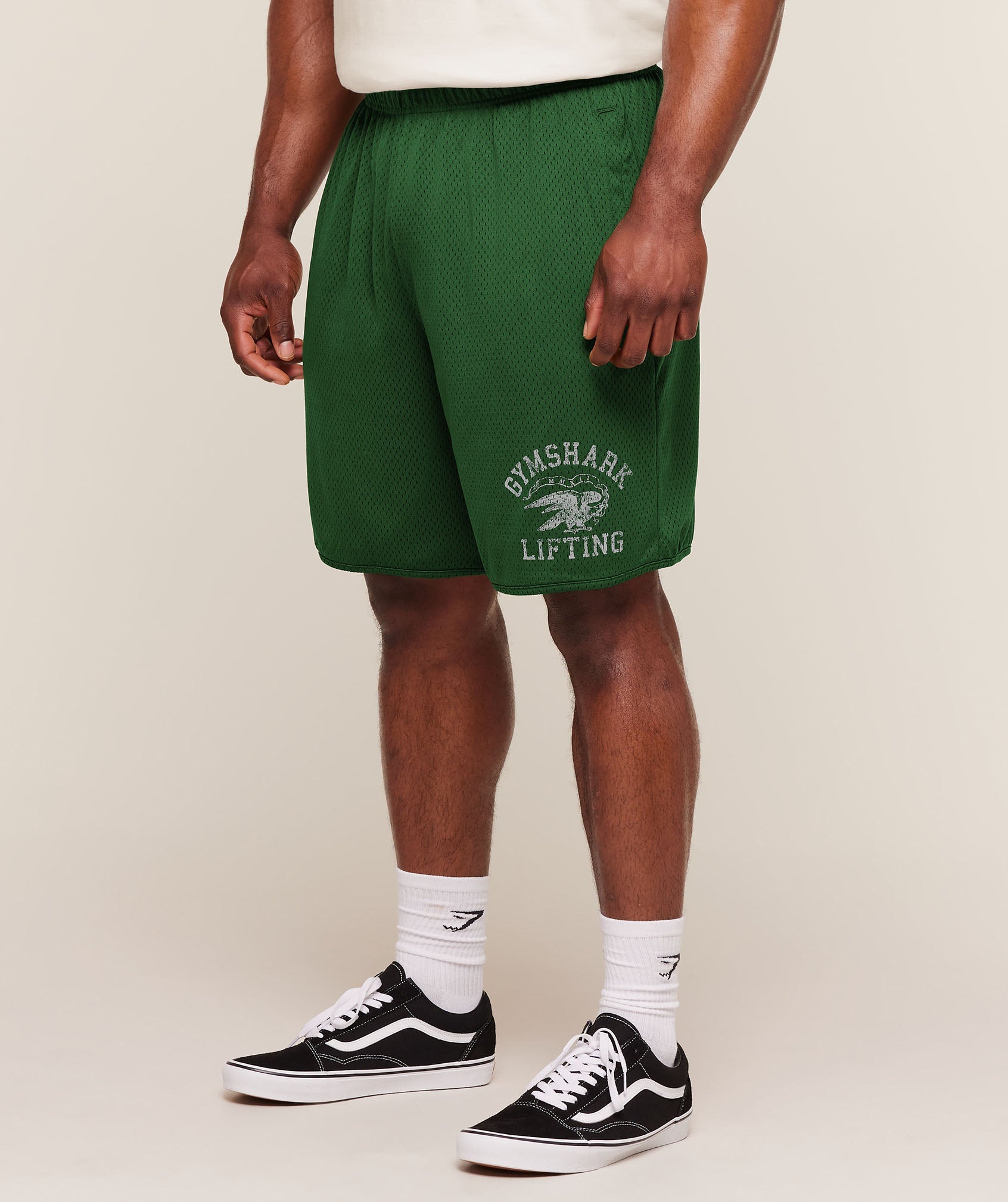 Collective Mesh Shorts - Athletic Green — imagem 3
