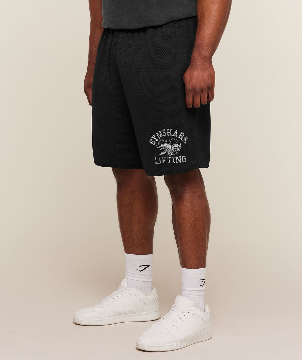 Collective Mesh Shorts - Black — imagem 5