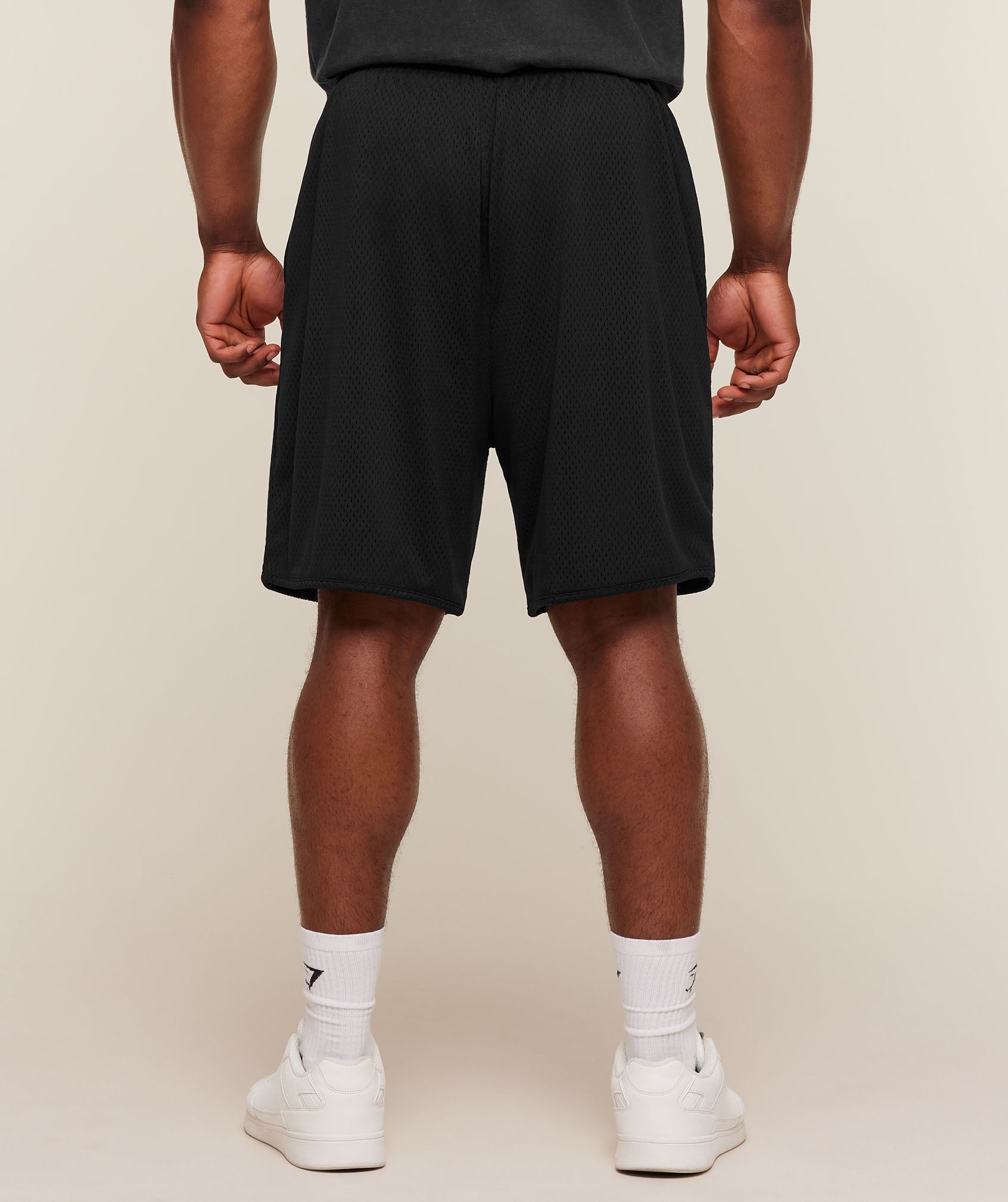 Collective Mesh Shorts - Black — imagem 4