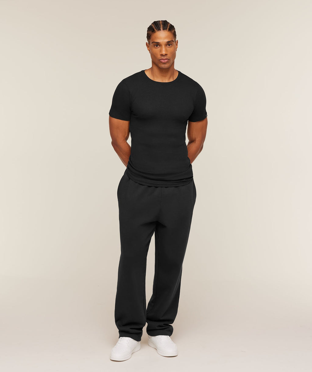 Ribbed T-Shirt - Black — imagem 4