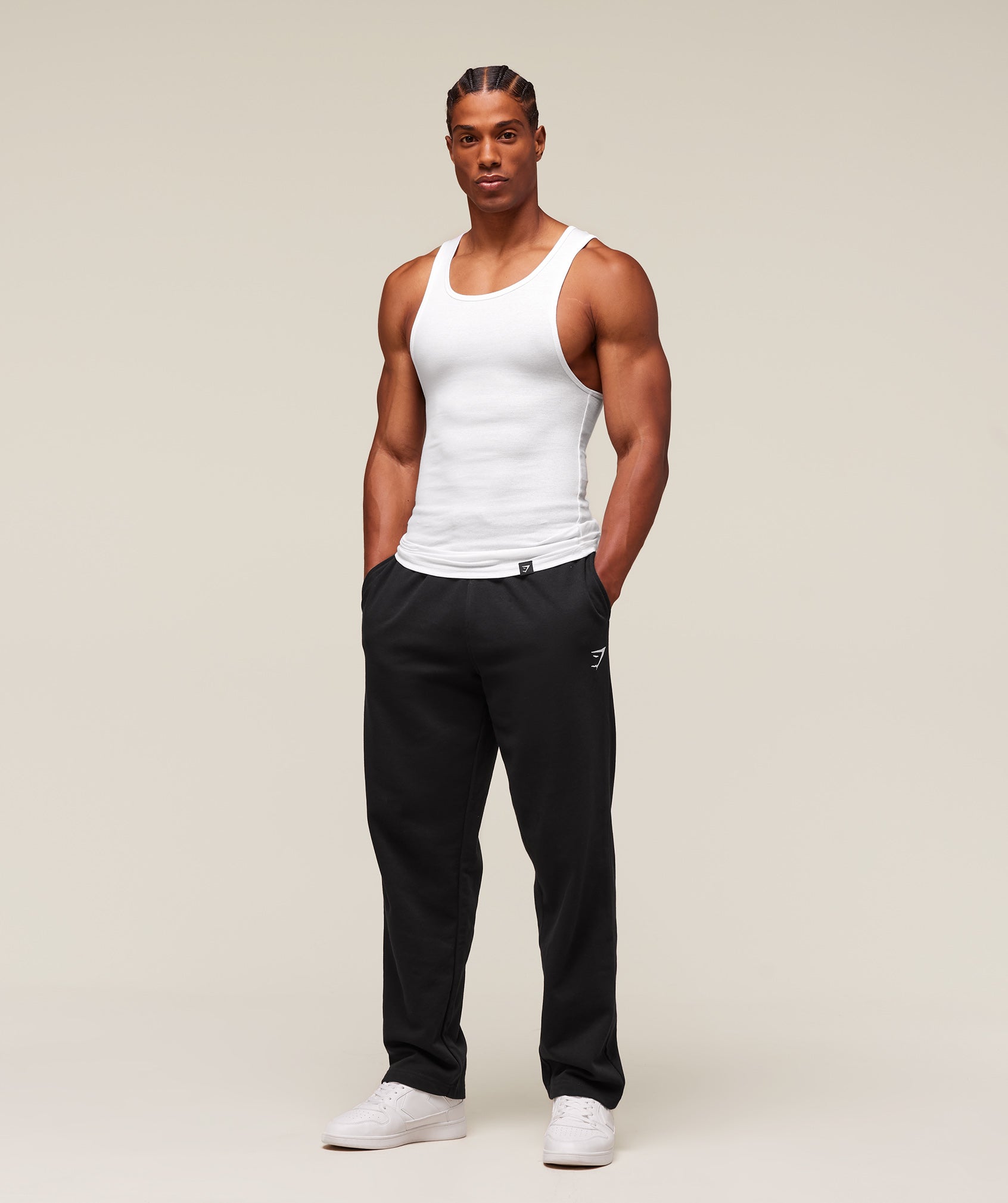 Ribbed Tank 1PK - White — imagem 5
