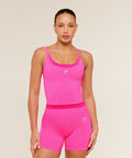 Interval Seamless Midi Tank - Electric Pink/Super-Set Pink — imagem 1