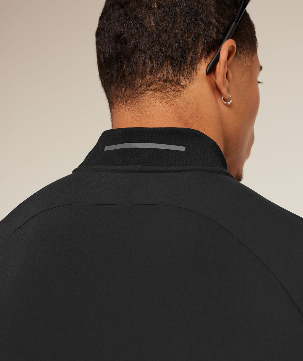 Running Elite 1/4 Zip - Black — imagem 7