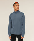 Running Elite 1/4 Zip - Titanium Blue — imagem 1
