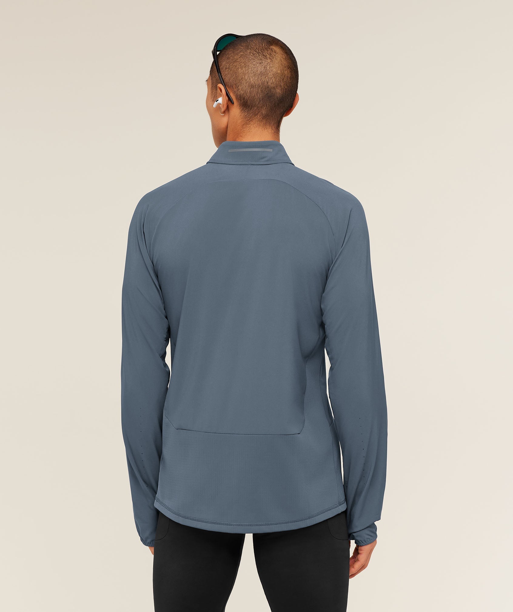 Running Elite 1/4 Zip - Titanium Blue — imagem 3