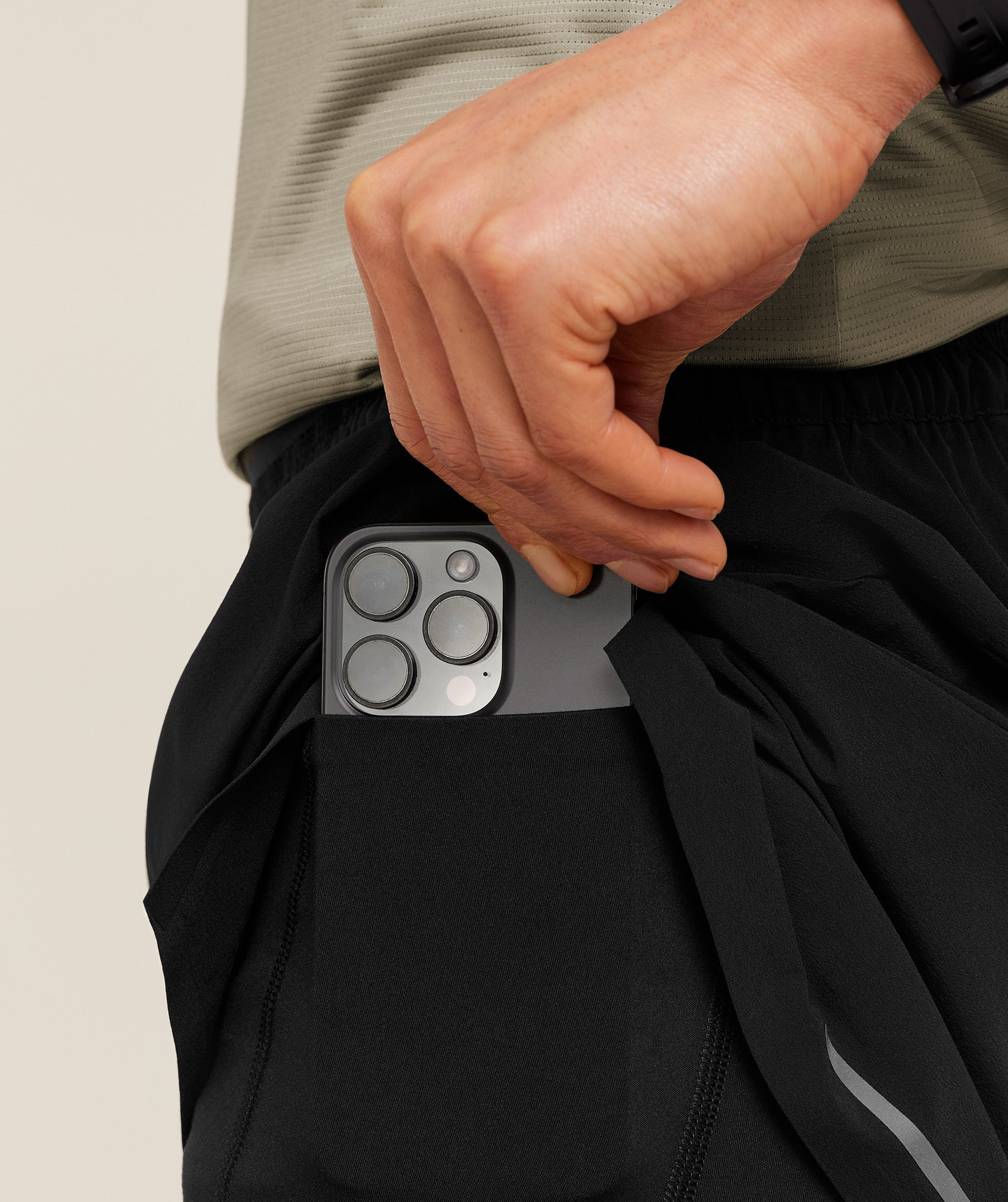 Running Elite 2 in 1 5" Shorts - Black — imagem 6