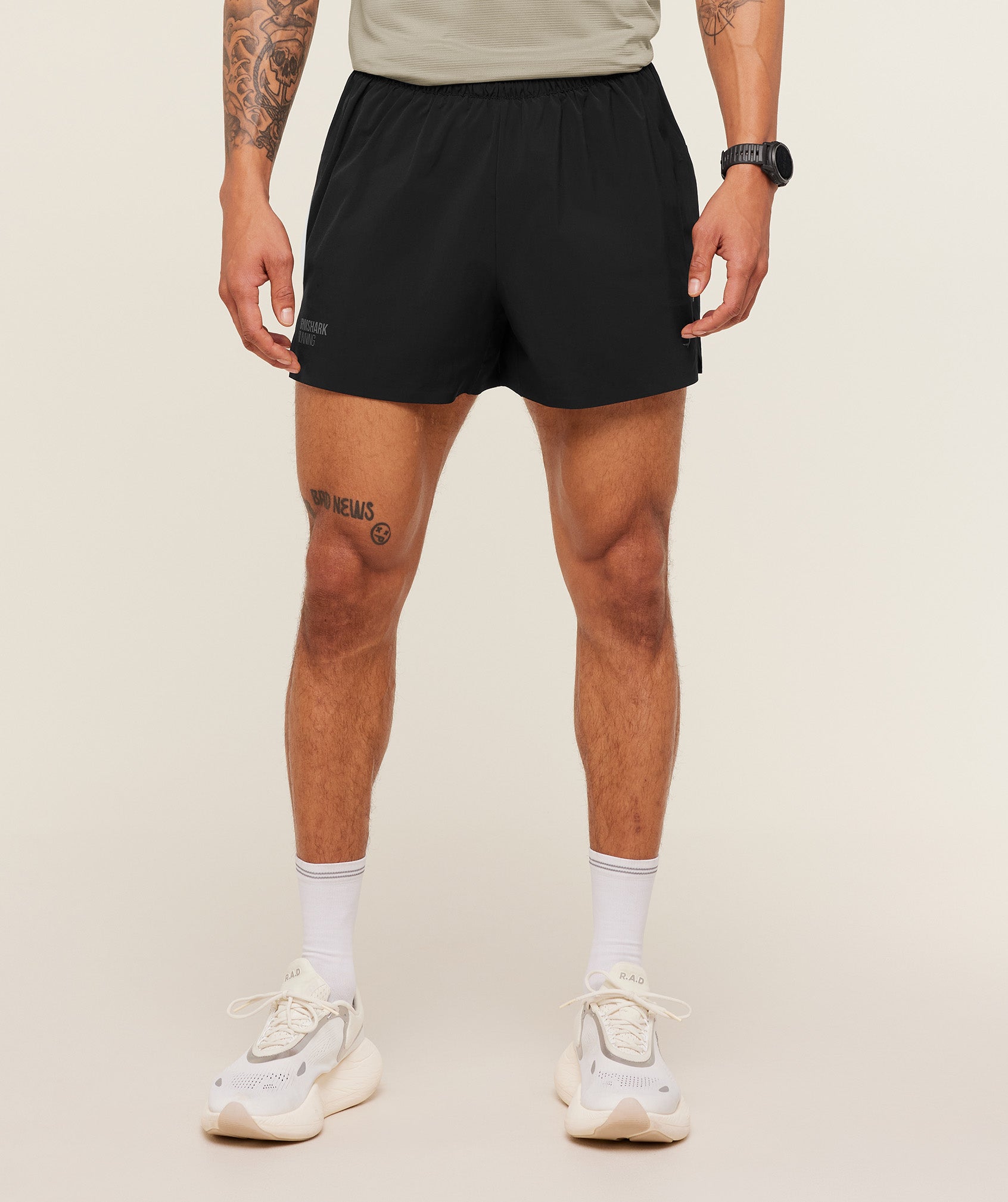 Running Elite 5" Short - Black — imagem 1