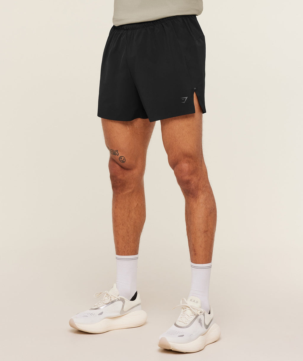 Running Elite 5" Short - Black — imagem 3