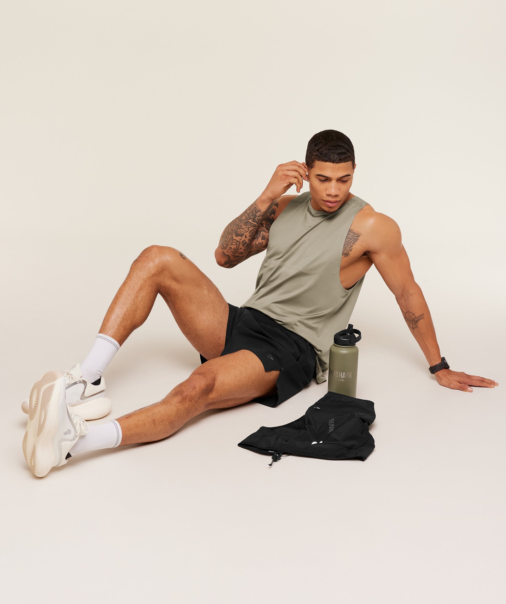 Running Elite 5" Short - Black — imagem 4