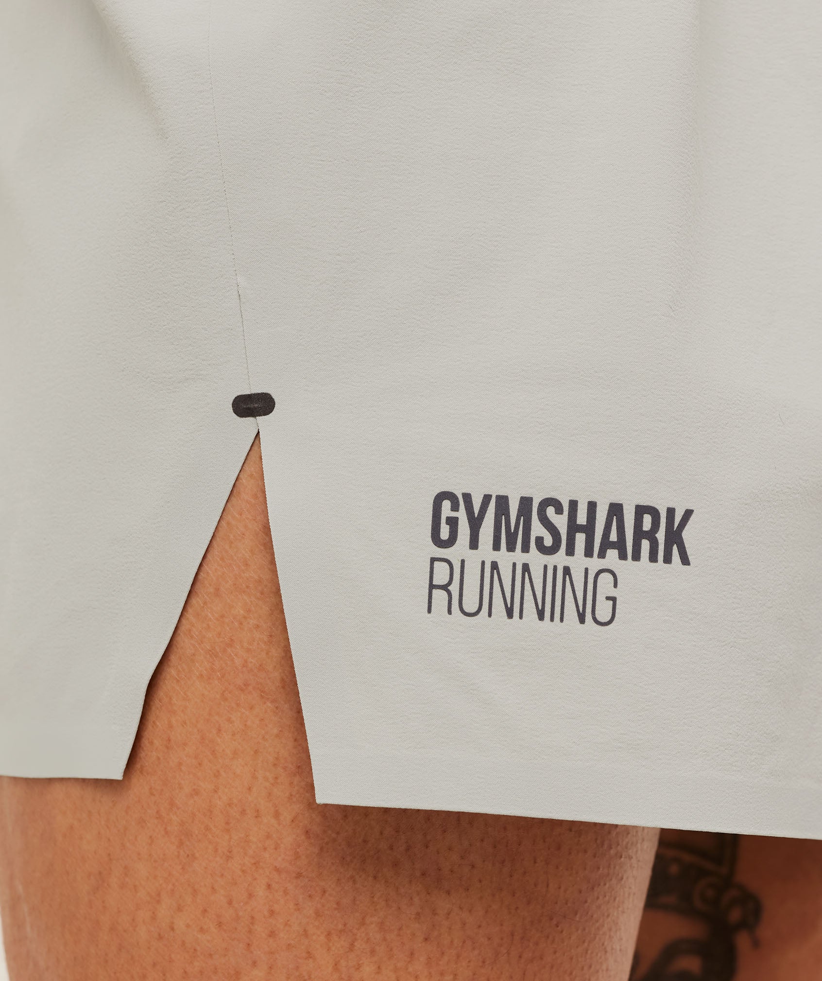 Running Elite 5" Short - Stone Grey — imagem 5