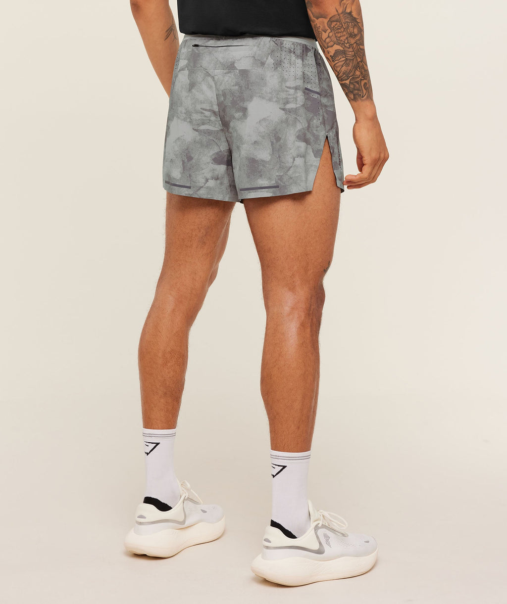 Running Elite Race 5" Short - Smokey Grey — imagem 3
