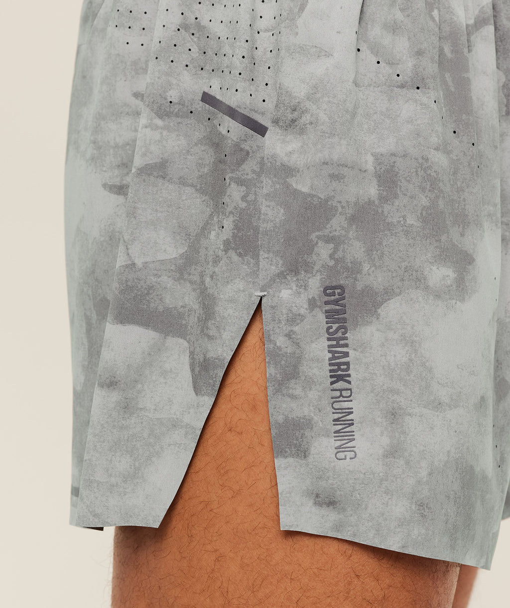 Running Elite Race 5" Short - Smokey Grey — imagem 7