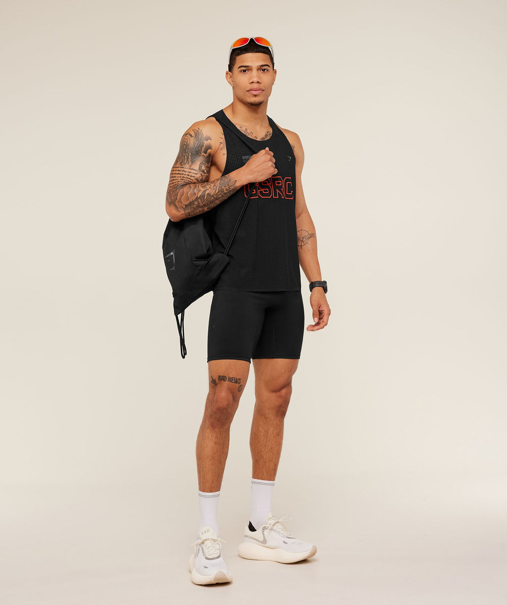 Running Elite Race Half Tight - Black — imagem 4