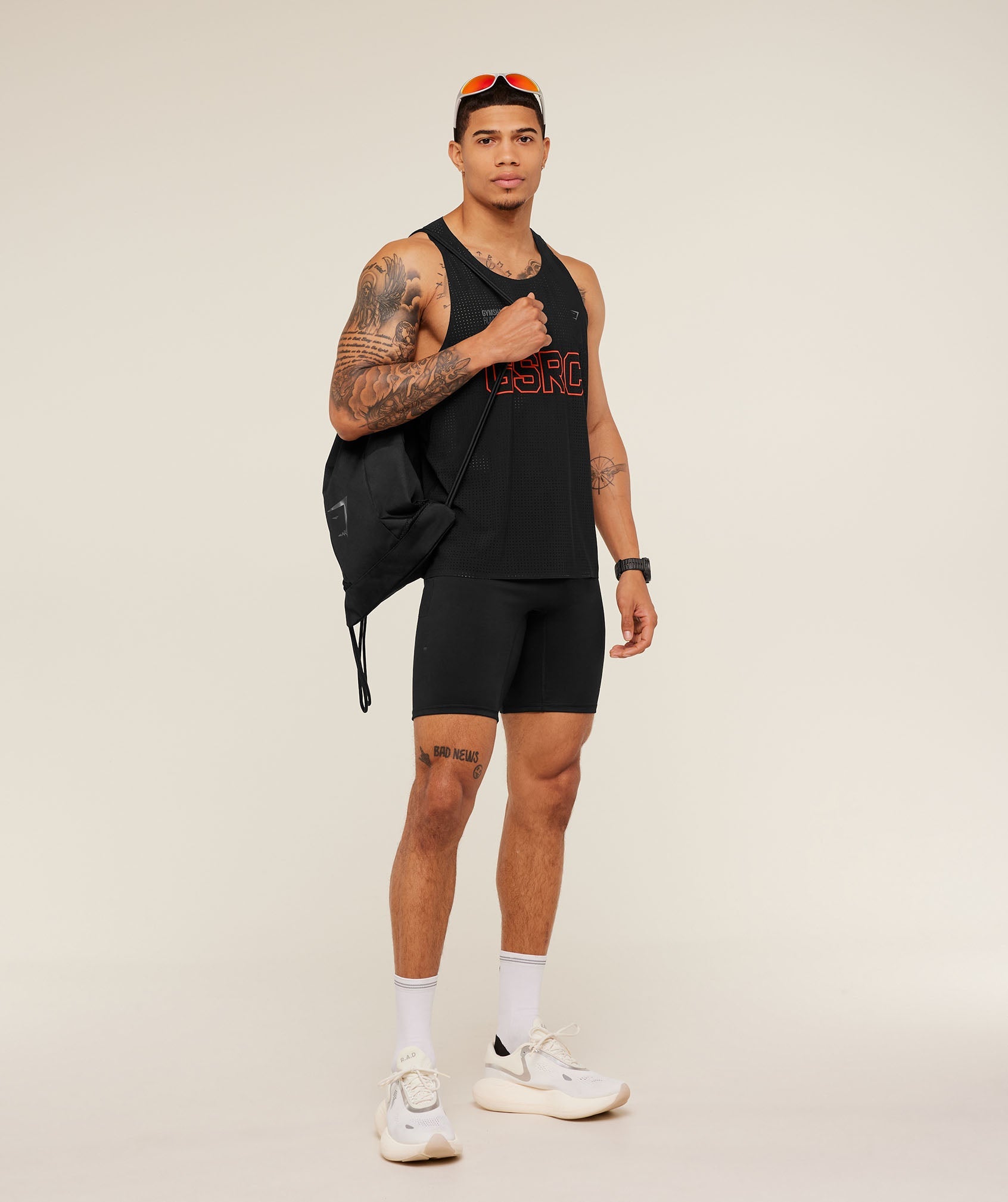 Running Elite Race Half Tight - Black — imagem 4